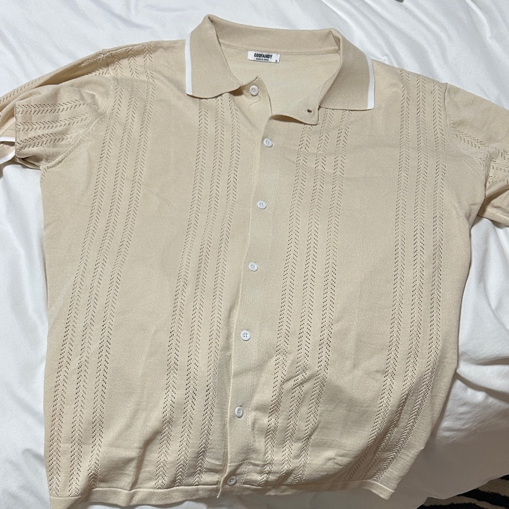 Coofandy men’s collard shirt